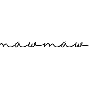 Mawmaw Svg, Mawmaw Png, police d'écriture cursive Mawmaw, vie de maman, t-shirt grand-mère, clipart grand-mère. Fichier de coupe vectorielle Cricut, Silhouette.
