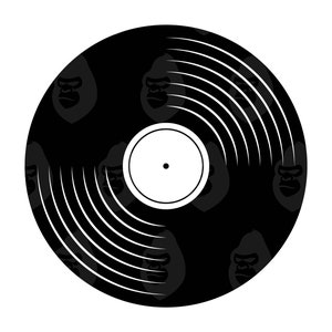 Disque vinyle Svg, Disque vinyle Png, Disque de musique Record Svg, Disque vinyle Svg, Vinyle vintage. Fichier de coupe vectorielle pour Cricut, Silhouette.