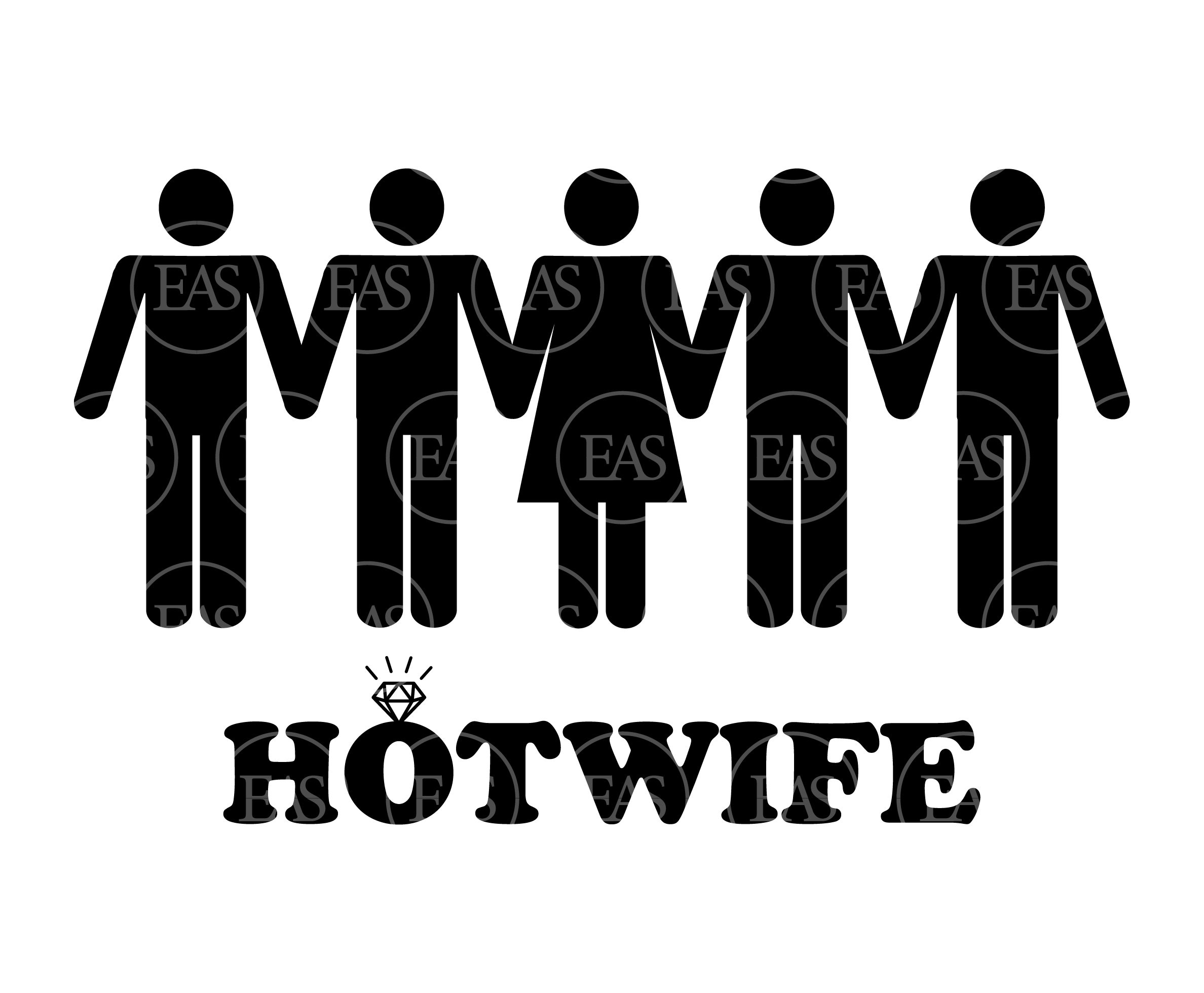 Hotwife svg swinger svg cuckold svg esposa del partido. Foto imagen