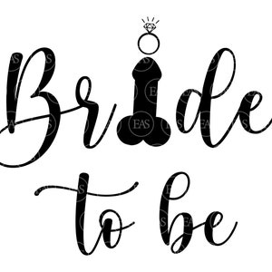 Braut zu sein, zukünftige Mrs., Fräulein zu Mrs. Vektor Datei für Cricut, Silhouette, Sticker, Schablone, Pdf Png Dxf Eps, Pin, Decal