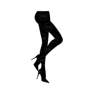 Frau Beine und Hüften SVG, Frau Körper Datei für Cricut, Silhouette, Aufkleber, Aufkleber, Vinyl, Schablone, Pin, Pdf Png Dxf Eps