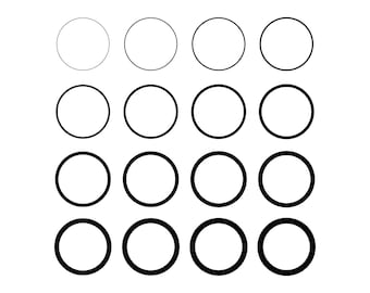 Circle Frame Bundle Svg Png, Circle Frame Monogram Clipart. Vector Cut file for Cricut, Silhouette.