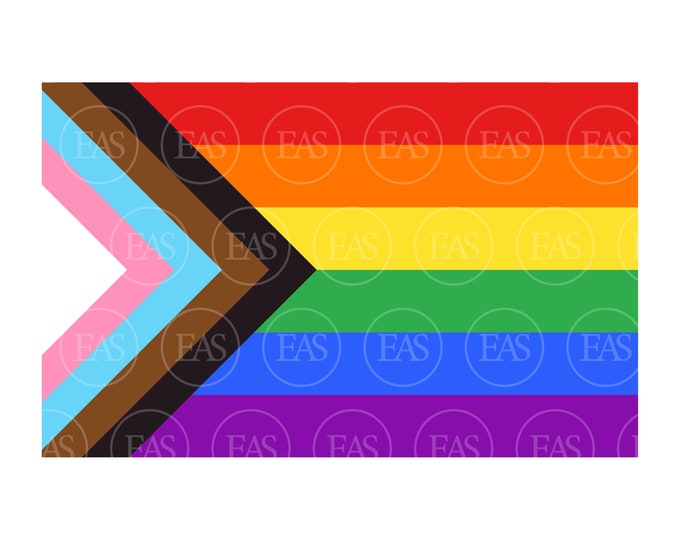 Pride Flag SVG Cut File Rainbow Flag Svg Cricut Sublimation File for ...
