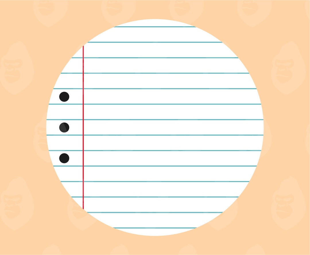 Notebook Line Svg Lined Notebook Svg, Teacher Door Hanger Svg, Line Teacher Paper Png ...