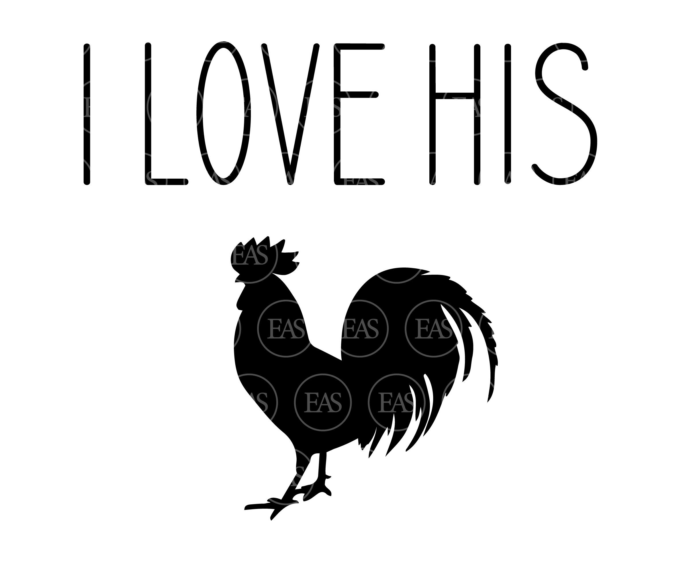 I Love His Cock Svg Penis Svg Vector Cut File For Cricut Etsy