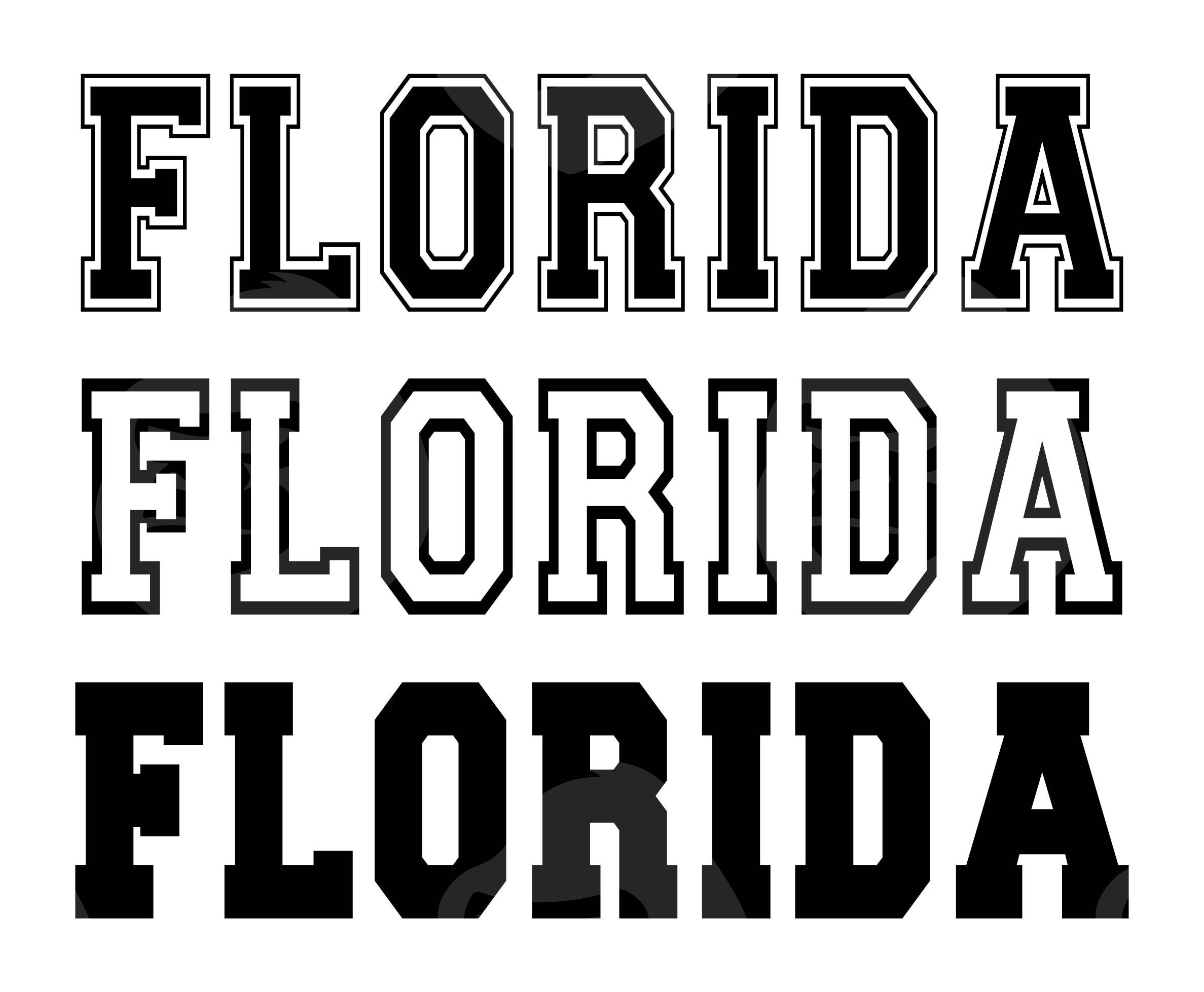 Florida Gators Logo Font
