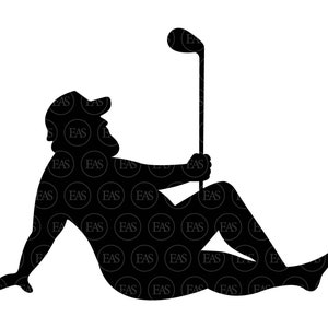 Dicker Sexy Curvy Schmutzfänger Kerl SVG, Golf SVG, Fat Chubby Mann, Trucker. Vektor Cut Datei Cricut, Silhouette, Pdf Png Dxf, Sticker.