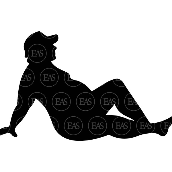 Sexy Fat Man Decal - Etsy