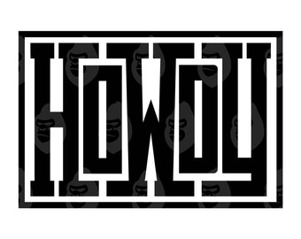 Howdy Png, Howdy Png, Cowgirl, Cowboy, Rowdy, Landmädchen, Nashville, Nash Bash. Vektor-Schnittdatei Cricut, Silhouette.