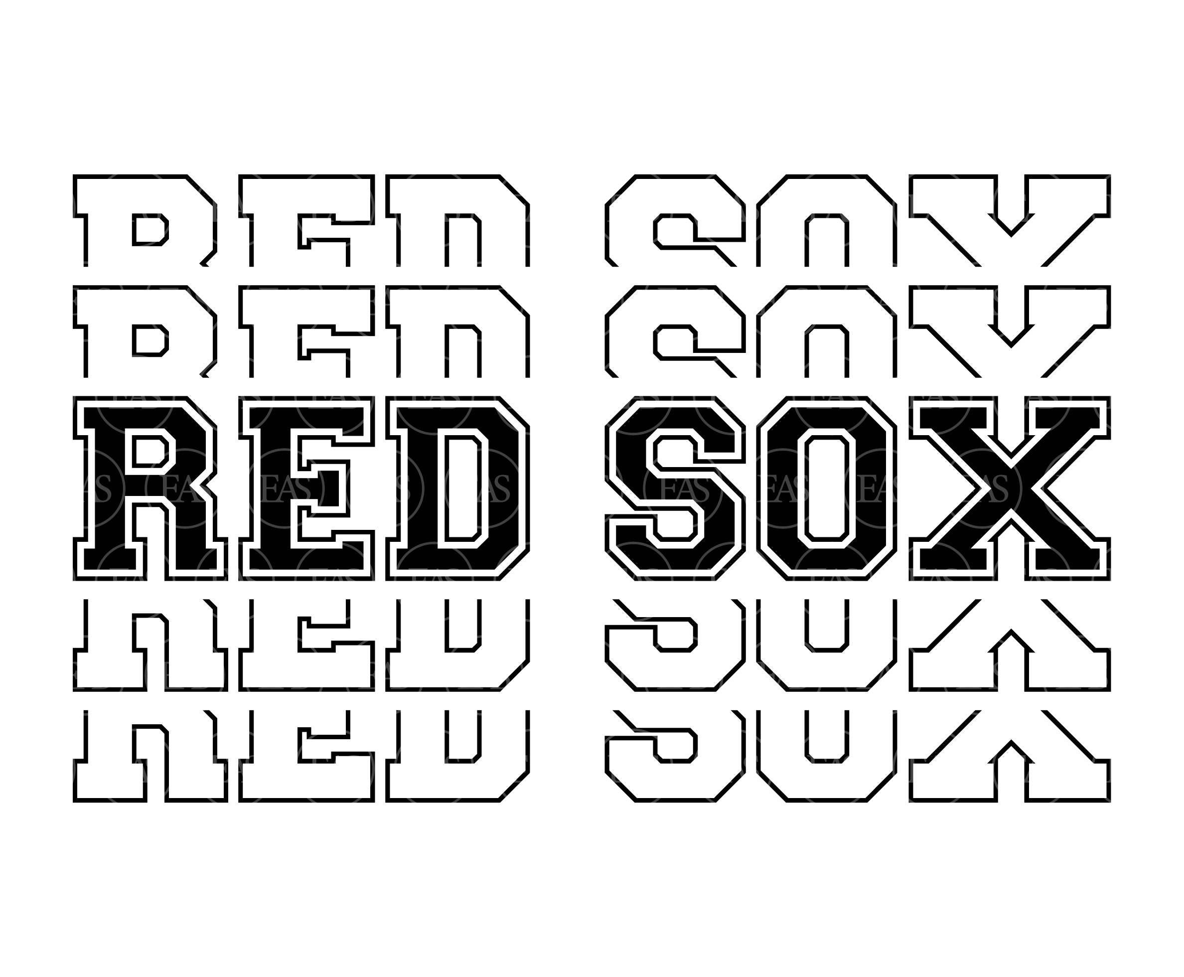 Red Sox Jersey Font 