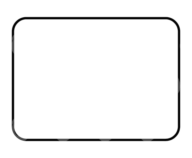 Rounded Rectangle Svg, Rounded Rectangle Square Png, Rectangle Frame ...