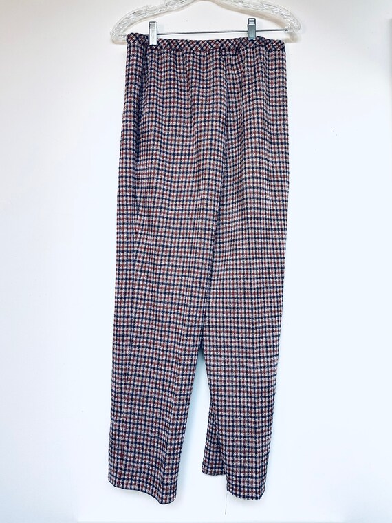 Vtg Plaid Pants/womens/60s/plaid 