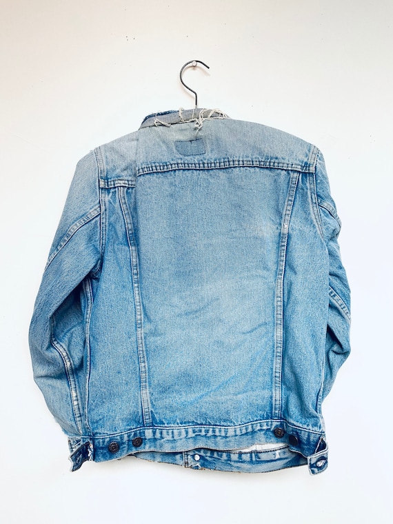 VTG Levi Denim Jacket Levi Strauss & Co Denim Blu… - image 4