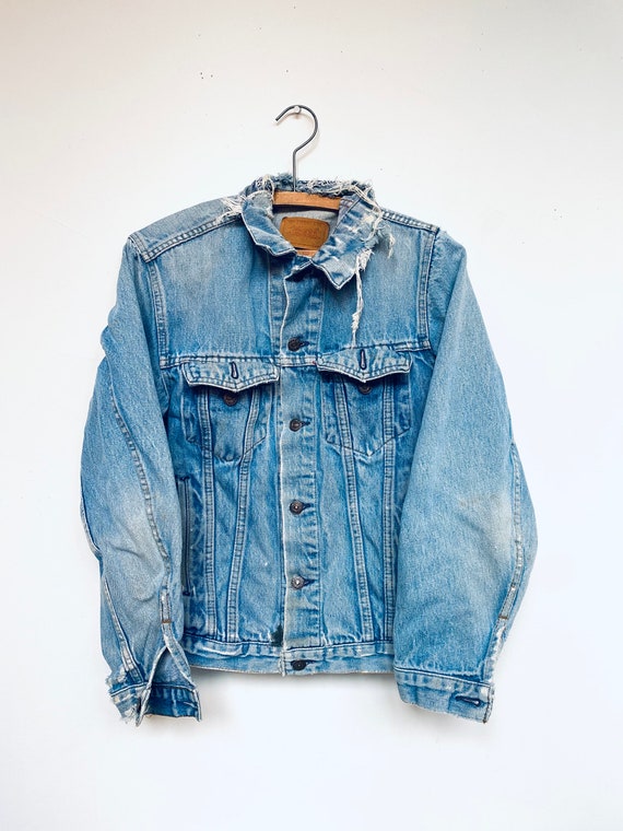 VTG Levi Denim Jacket Levi Strauss & Co Denim Blu… - image 1