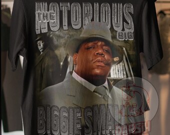 Limitierte The Notorious B.I.G. Vintage Biggie Smalls Shirt Vintage Design Style Shirt, tolles Geschenk für Fans, Freunde, Frau und Mann