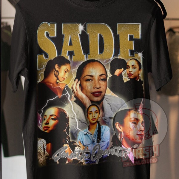 Limited Sade shirt, vintage Sade Adu shirt vintage design style shirt, great gift for fans, friends, wife and husband