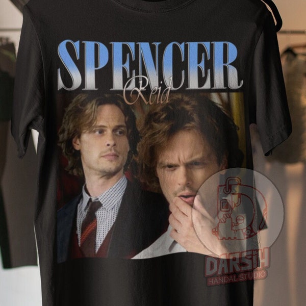 New Limited and fresh Spencer Reid shirt,vintage Spencer Reid shirt vintage design style shirt great gift for fans,friends, wife and husband