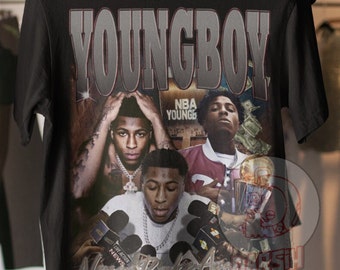 Limited NBA YoungBoy shirt, vintage NBA YoungBoy shirt vintage design style shirt, great gift for fans, friends, wife and husband