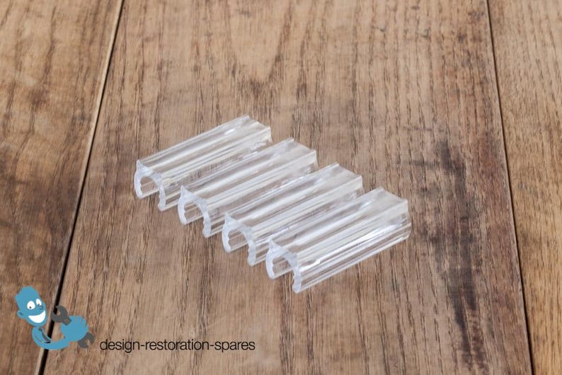 Bertoia Diamond Bird and Side Chair Glides | Set of 4 no felt