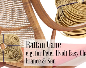 Rattan Cane Wicker | e.g. for Peter Hvidt | Easy Chair No. 1 | France & Son