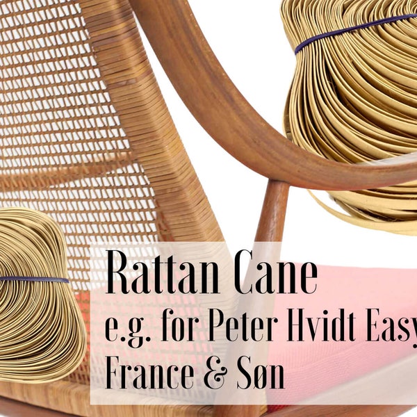 Canne en rotin | par exemple. pour Peter Hvidt | Fauteuil n° 1 | France & Fils