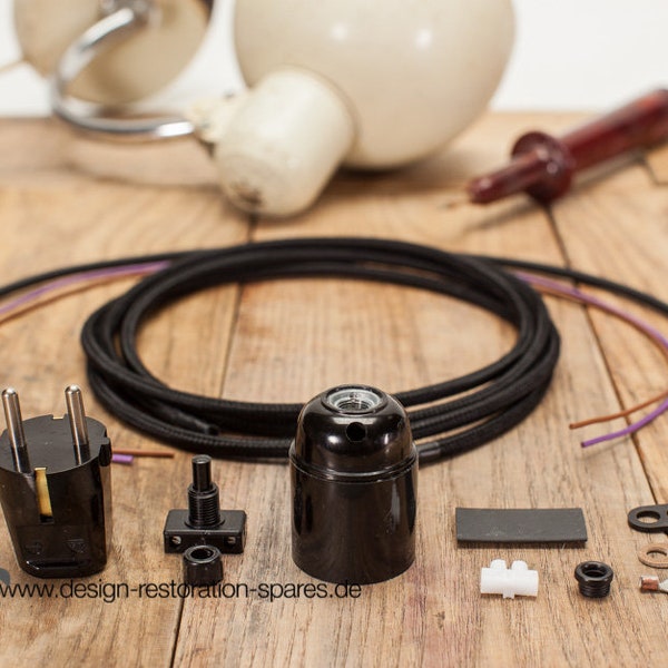 Electrical Rewiring Set for Vintage Kaiser IDELL 6551 + 6551 Super + 6722 + 6556
