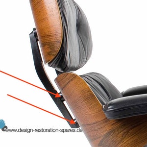 Set of 4 Eames Lounge Chair Back Support Spacer Small