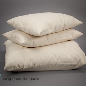 Fauteuil lounge Eames, coussin en duvet de canard