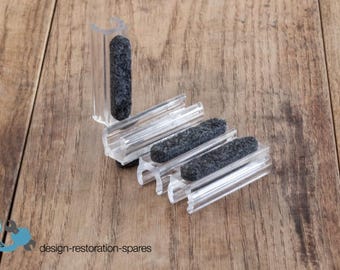 Deslizadores para sillas Bertoia Diamond Bird y Side | Juego de 4