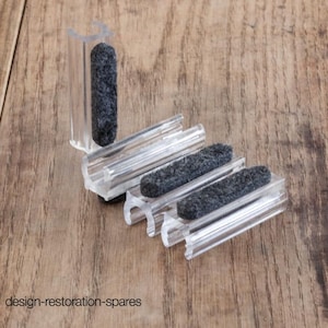 Bertoia Diamond Bird and Side Chair Glides | Set of 4 image 1