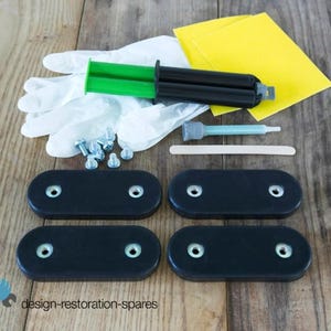 Replacement Neoprene Shock Mounts for Eames Lounge Chair Armrest