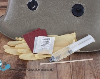 Adhesivo para montaje en silla de fibra de vidrio "Todo lo que necesitas" (sin amortiguadores)