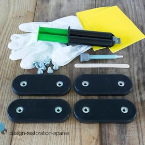 Replacement Neoprene Shock Mounts for Eames Lounge Chair Armrest