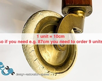 Replacement Tea Cart or Tea Trolly Bar Cart or Bar Trolly Wheel Rubber DIY Kit