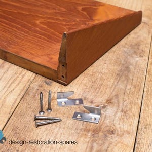 Shelf board hooks for Shelving System by Kai Kristiansen for e.g. Fm Møbler