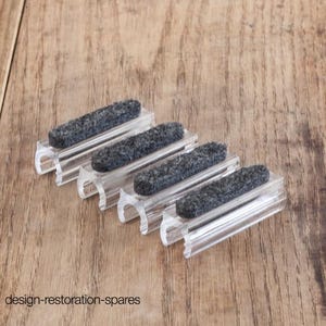 Bertoia Diamond Bird and Side Chair Glides | Set of 4 with felt