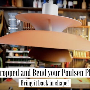 Lamp Shade Straightening Tool e.g. PH5 Louis Poulsen