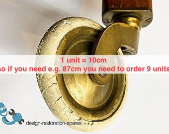 Replacement Tea Cart or Tea Trolly Bar Cart or Bar Trolly Wheel Rubber DIY Kit