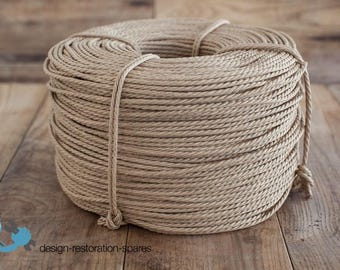 Cordón de papel danés n.º 2 | p. ej., para silla modelo 71 | N.O. Møller | natural + negro