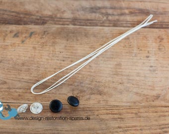 2 Eames Lobby Chair Cushion Buttons