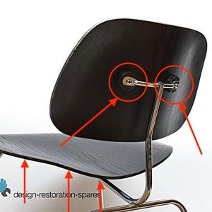 Replacement Neoprene Shock Mounts for Eames Herman Miller LCM DCM Chairs