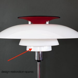 Lower Lamp Shade | Louis Poulsen | Poul Henningsen | PH80 Table and Floor Lamp