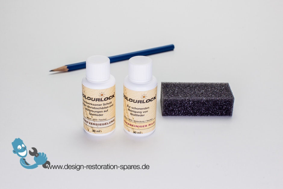 Smooth Leather Cleaning MINI Set With Leather Protector 