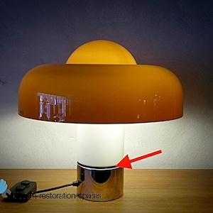 Rubber Ring for Brumbury Lamp by Luigi Massoni for Guzzini