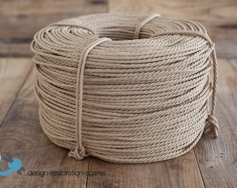 Danish Paper Cord No. 2 | e.g. for Chair Modell 71 | N.O. Møller | natural + black