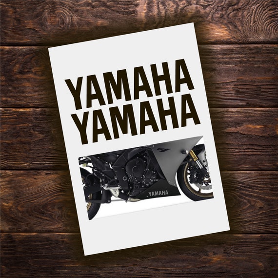 Yamaha decal sticker yz r3 r6 r1 600 400 250 fazer yzf fz6r tenere vino raptor