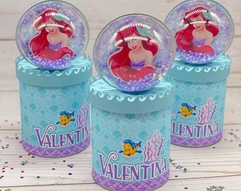 Little Mermaid Chips Can, Little Mermaid Birthday Party, Mermaid Birthday, Ariel Party Decor, Little Mermaid Party, Ariel Party Theme