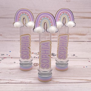 Rainbow Candy Tube, Rainbow Birthday Party, Rainbow Party Decor, Rainbow Baby, Rainbow Favors, Rainbow Birthday Decoration, Rainbow Party