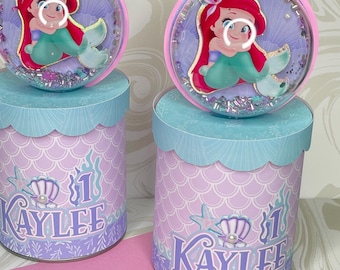 Little Mermaid Chips Can, Little Mermaid Birthday Party, Mermaid Birthday, Ariel Party Decor, Little Mermaid Party, Ariel Party Theme