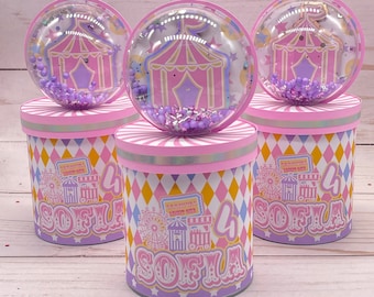 Carnival Chips Can, Carnival Party, Circus Party, Carnival Birthday, Circus Theme, Carnival Party Favors, Circus Party Favors,